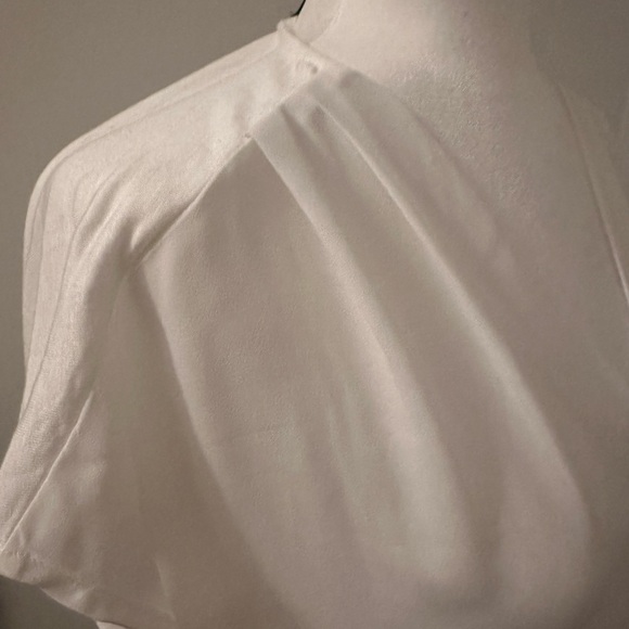 INC sheer white tank blouse - Picture 2 of 10